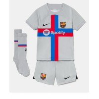 Barcelona Memphis Depay #14 Tredje sæt Børn 2022-23 Kortærmet (+ Korte bukser)